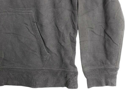 US企画 ノースフェイス プリント スウェット フード パーカー メンズ L 古着 The North Face トレーナー アウトドア プルオーバー ツートン