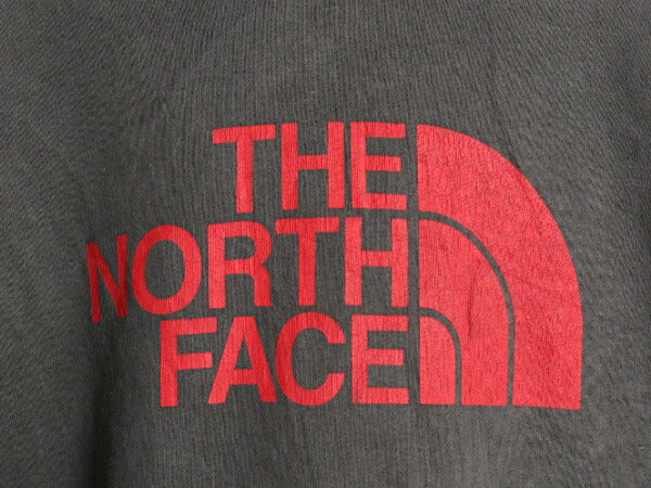 US企画 ノースフェイス プリント スウェット フード パーカー メンズ L 古着 The North Face トレーナー アウトドア プルオーバー ツートン