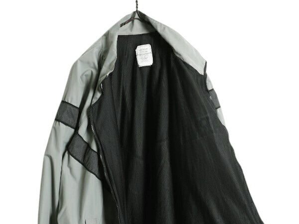 00s 米軍実物 US ARMY ナイロン トレーニング ジャケット LARGE REGULAR / 04年製 オールド 軍物 IPFU ミリタリー ブルゾン ジャンパー 灰