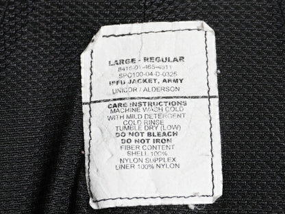 00s 米軍実物 US ARMY ナイロン トレーニング ジャケット LARGE REGULAR / 04年製 オールド 軍物 IPFU ミリタリー ブルゾン ジャンパー 灰