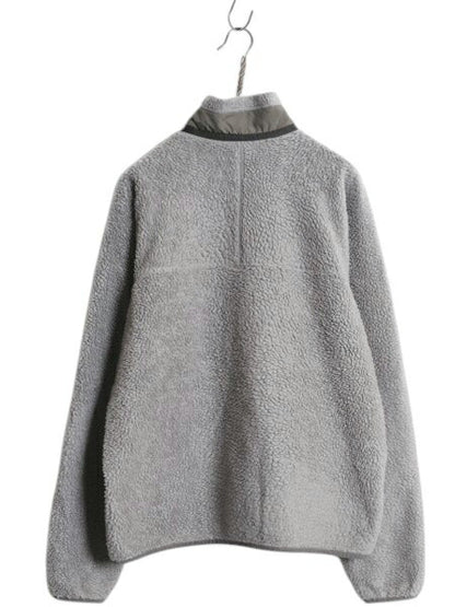 パタゴニア クラシック レトロX ジャケット メンズ L /  古着 Patagonia フルジップ アウトドア パイル フリース ツートン ブルゾン グレー