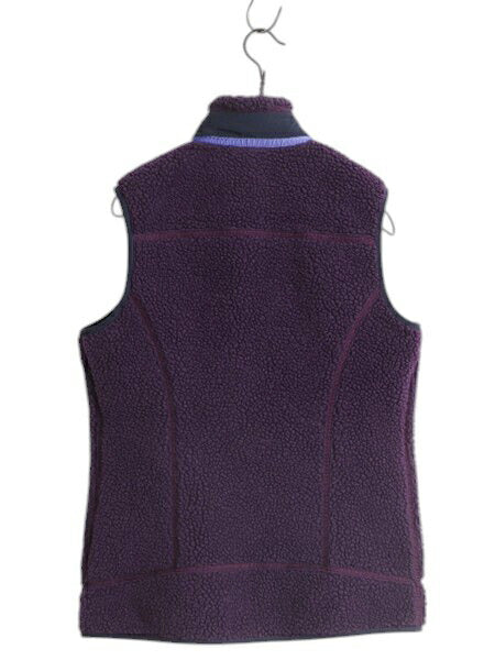パタゴニア クラシック レトロX フリース ベスト レディース XS / 16年製 Patagonia パイル ボア 重ね着 アウトドア フルジップ ツートン