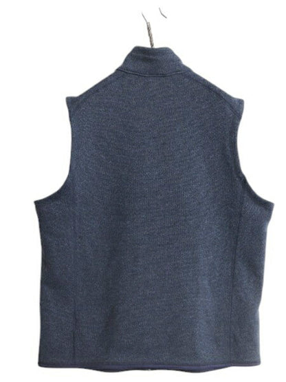 パタゴニア ベターセーター ベスト メンズ XL 16年製 Patagonia フリース セーター 前開き フルジップ アウトドア 重ね着 大きいサイズ 紺