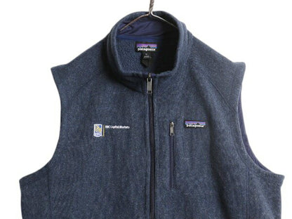 パタゴニア ベターセーター ベスト メンズ XL 16年製 Patagonia フリース セーター 前開き フルジップ アウトドア 重ね着 大きいサイズ 紺