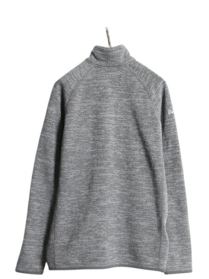パタゴニア ベターセーター ハーフジップ メンズ M / 古着 18年製 Patagonia フリース セーター ジャケット プルオーバー カレッジ 刺繍 灰