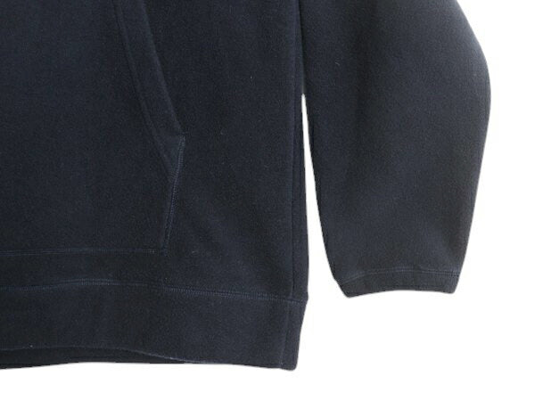 ラルフローレン フリース パーカー ジャケット メンズ S / POLO JEANS CO プルオーバー ブルゾン フード ワンポイント ロゴ刺繍 ネイビー