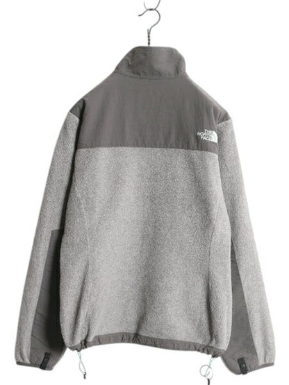 ノースフェイス デナリ ジャケット レディース M / 古着 The North Face DENALI フリース ナイロン フルジップ ブルゾン アウトドア グレー