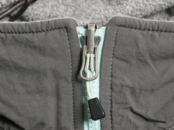 ノースフェイス デナリ ジャケット レディース M / 古着 The North Face DENALI フリース ナイロン フルジップ ブルゾン アウトドア グレー