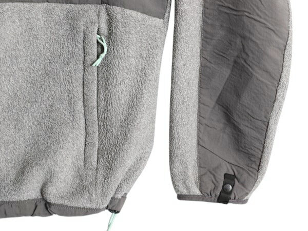 ノースフェイス デナリ ジャケット レディース M / 古着 The North Face DENALI フリース ナイロン フルジップ ブルゾン アウトドア グレー