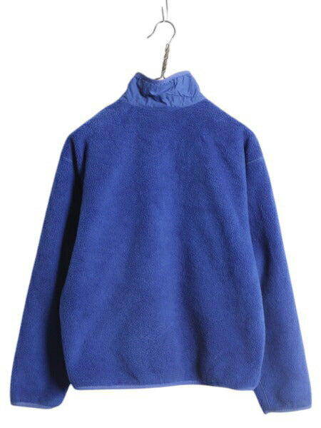 90s USA製 パタゴニア フルジップ フリース ジャケット レディース S 程/ 古着 99年製 オールド Patagonia アウトドア ジャンパー パチポケ
