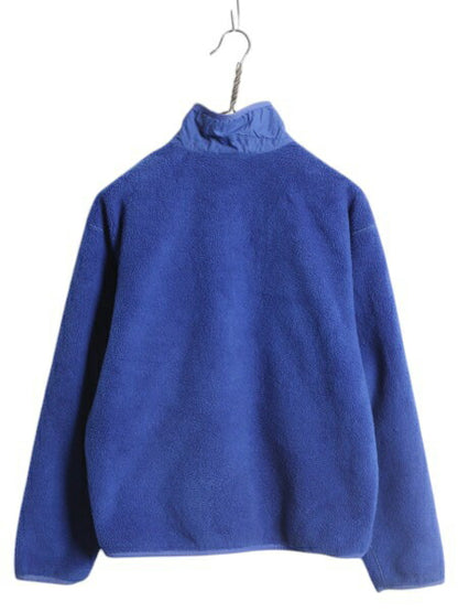 90s USA製 パタゴニア フルジップ フリース ジャケット レディース S 程/ 古着 99年製 オールド Patagonia アウトドア ジャンパー パチポケ