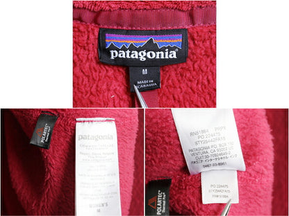 パタゴニア リツール スナップT プルオーバー ジャケット レディース M 古着 15年製 Patagonia フリース アウトドア ブルゾン ハイネック