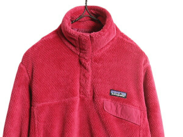 パタゴニア リツール スナップT プルオーバー ジャケット レディース M 古着 15年製 Patagonia フリース アウトドア ブルゾン ハイネック