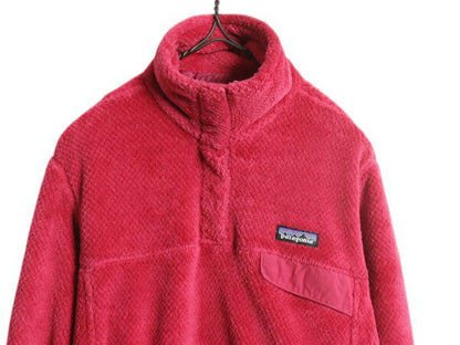 パタゴニア リツール スナップT プルオーバー ジャケット レディース M 古着 15年製 Patagonia フリース アウトドア ブルゾン ハイネック