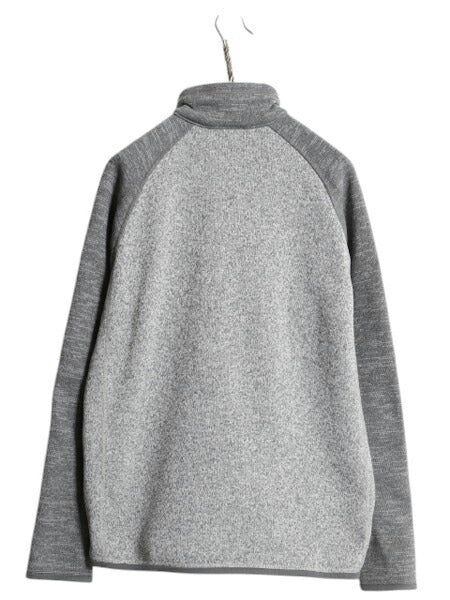 パタゴニア ベターセーター ハーフジップ メンズ M 17年製 Patagonia フリース セーター ジャケット プルオーバー アウトドア ツートン 灰