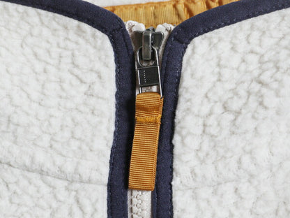 パタゴニア レトロ パイル ベスト レディース L  古着 21年製 Patagonia フリース ボア 重ね着 アウトドア フルジップ ツートン ナチュラル