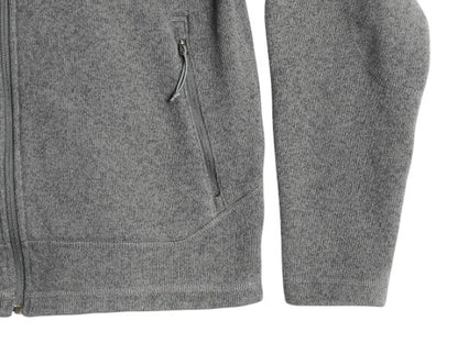 US企画 ノースフェイス ゴードン ライオンズ ジャケット メンズ S The North Face フリース セーター フルジップ アウトドア ジャンパー 灰
