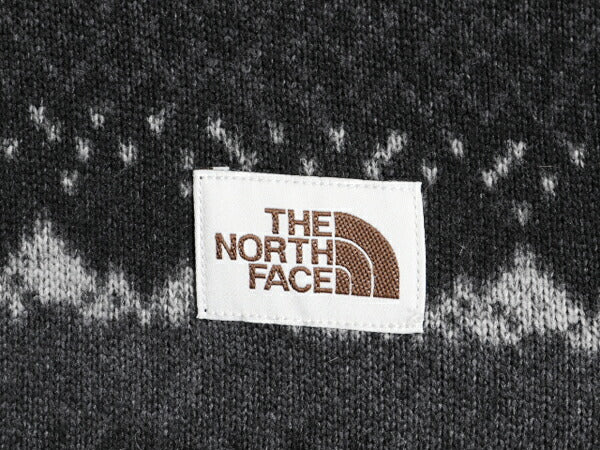 US企画 ノースフェイス ネイティブ 総柄 ゴードン ライオンズ ハーフジップ メンズ L 古着 The North Face フリース セーター ジャケット