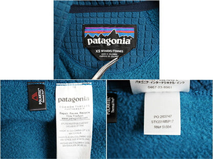 パタゴニア R2 ジャケット レディース XS 古着 17年製 Patagonia ハイ パイル フリース ストレッチ フルジップ ジャンパー レギュレーター