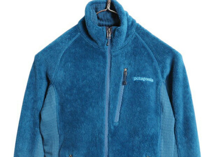 パタゴニア R2 ジャケット レディース XS 古着 17年製 Patagonia ハイ パイル フリース ストレッチ フルジップ ジャンパー レギュレーター