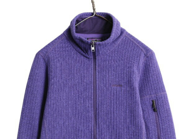 パタゴニア ベターセーター ケーブルズ ジャケット レディース M / 14年製 Patagonia アウトドア フリース セーター フルジップ ブルゾン