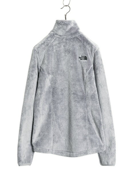 US企画 ノースフェイス フルジップ フリース ジャケット レディース XS The North Face ハイ パイル 毛足 ジャンパー ブルゾン アウトドア
