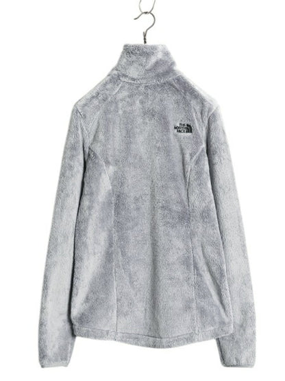 US企画 ノースフェイス フルジップ フリース ジャケット レディース XS The North Face ハイ パイル 毛足 ジャンパー ブルゾン アウトドア