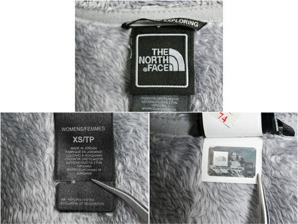 US企画 ノースフェイス フルジップ フリース ジャケット レディース XS The North Face ハイ パイル 毛足 ジャンパー ブルゾン アウトドア