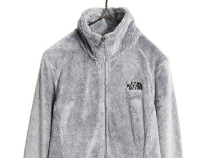 US企画 ノースフェイス フルジップ フリース ジャケット レディース XS The North Face ハイ パイル 毛足 ジャンパー ブルゾン アウトドア