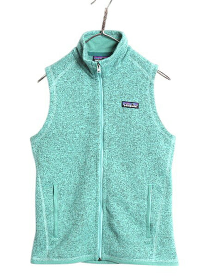 パタゴニア ベターセーター ベスト レディース XS / 15年製 Patagoniaフリース セーター 前開き フルジップ アウトドア ハイネック 重ね着