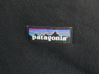 パタゴニア マイクロD ハーフジップ フリース プルオーバー レディース XS 17年製 Patagonia ロンT 長袖 Tシャツ ハイネック 薄手 黒 企業