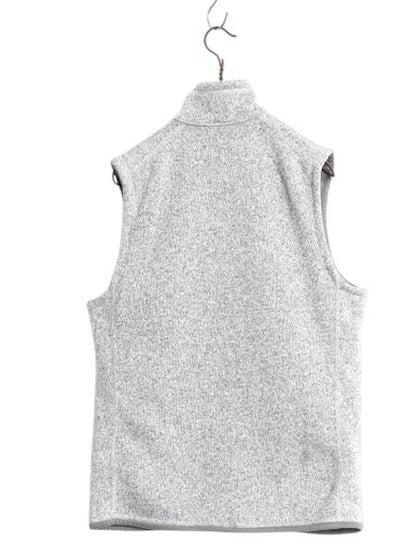 パタゴニア ベターセーター ベスト メンズ S / 22年製 Patagonia フリース セーター 前開き フルジップ アウトドア ハイネック 重ね着 灰