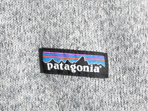 パタゴニア ベターセーター ベスト メンズ S / 22年製 Patagonia フリース セーター 前開き フルジップ アウトドア ハイネック 重ね着 灰