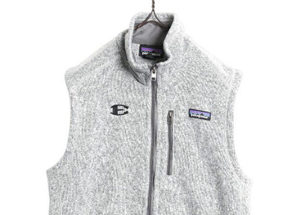 パタゴニア ベターセーター ベスト メンズ S / 22年製 Patagonia フリース セーター 前開き フルジップ アウトドア ハイネック 重ね着 灰