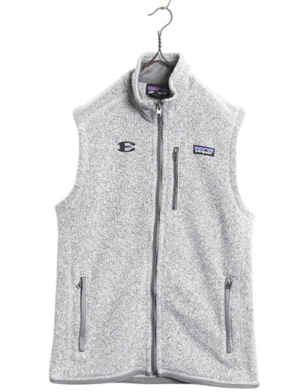 パタゴニア ベターセーター ベスト メンズ S / 22年製 Patagonia フリース セーター 前開き フルジップ アウトドア ハイネック 重ね着 灰