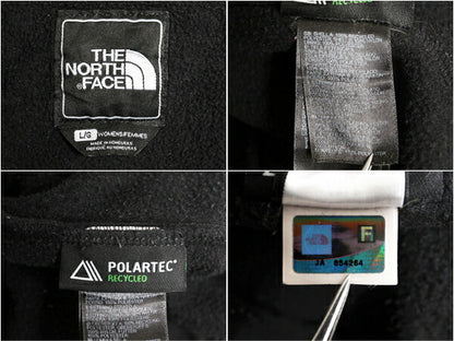ノースフェイス デナリ ジャケット レディース L / The North Face DENALI アウトドア ブラック フリース ナイロン ブルゾン フルジップ 黒