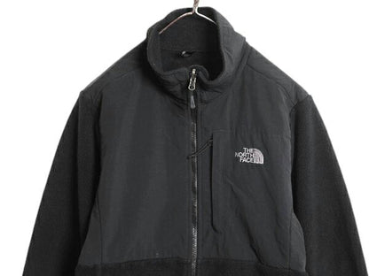 ノースフェイス デナリ ジャケット レディース L / The North Face DENALI アウトドア ブラック フリース ナイロン ブルゾン フルジップ 黒
