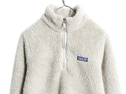 US企画 パタゴニア ロスガトス ハーフジップ レディース S / 18年製 Patagonia アウトドア フリース ジャケット プルオーバー ボア パイル