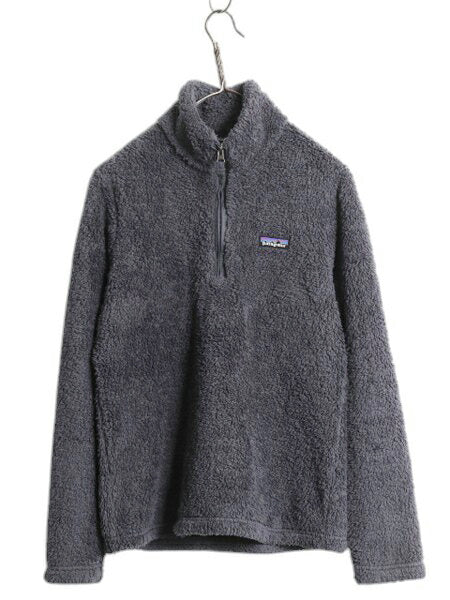 US企画 パタゴニア ロスガトス ハーフジップ レディース M / 18年製 Patagonia アウトドア フリース ジャケット プルオーバー ボア パイル