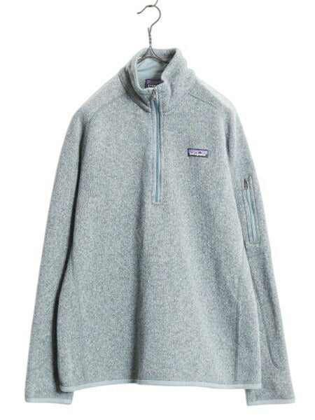 パタゴニア ベターセーター ハーフジップ レディース L / 18年製 Patagonia ニット フリース ジャケット プルオーバー ジャンパー 裏起毛