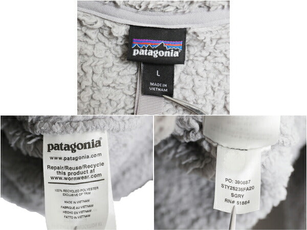 US企画 パタゴニア ロスガトス ハーフジップ レディース L / 20年製 Patagonia アウトドア フリース ジャケット プルオーバー ボア パイル