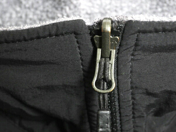 ノースフェイス デナリ ジャケット メンズ S / The North Face DENALI アウトドア フリース ナイロン ブルゾン フルジップ ツートン 黒 灰