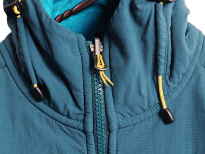 ノースフェイス フード付き デナリ ジャケット レディース XS / The North Face DENALI フリース ナイロン パーカー フルジップ ブルゾン