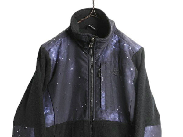 ノースフェイス デナリ ジャケット レディース S / The North Face DENALI アウトドア ブラック フリース ナイロン ブルゾン フルジップ 黒