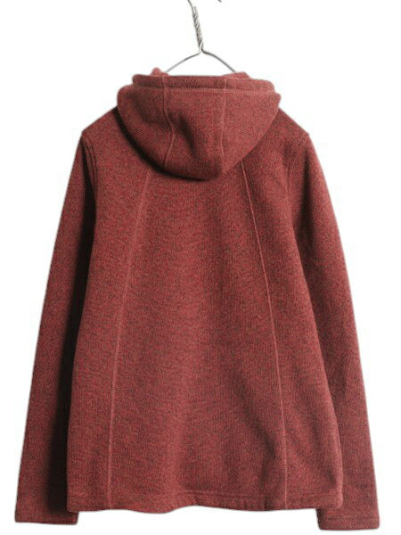 US企画 ノースフェイス セーター フリース パーカー ジャケット レディース М / 古着 The North face ジャンパー フルジップ ハイネック