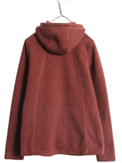 US企画 ノースフェイス セーター フリース パーカー ジャケット レディース М / 古着 The North face ジャンパー フルジップ ハイネック