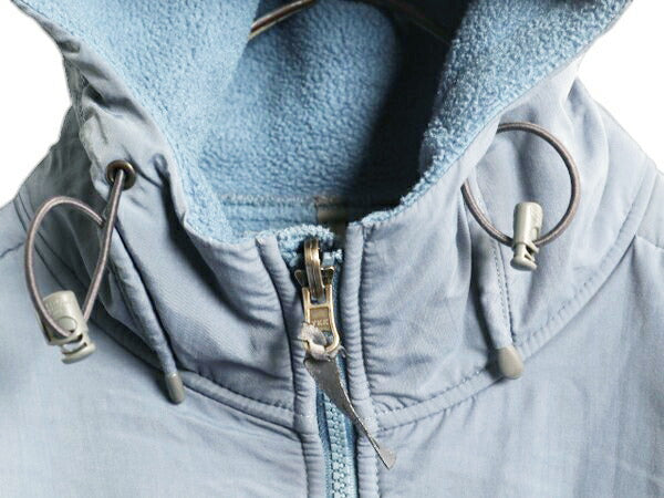 ノースフェイス フード付き デナリ ジャケット レディース XL The North Face DENALI フリース ナイロン パーカー フルジップ ブルゾン 青