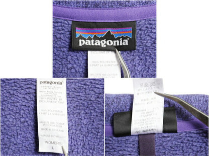 パタゴニア ベターセーター ハーフジップ レディース L 古着 14年製 Patagonia アウトドア フリース ジャケット プルオーバー ブルゾン 紫