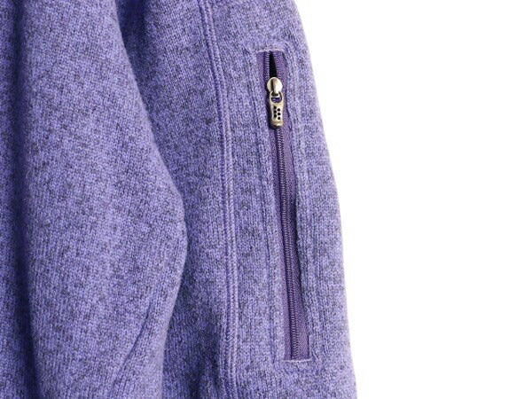 パタゴニア ベターセーター ハーフジップ レディース L 古着 14年製 Patagonia アウトドア フリース ジャケット プルオーバー ブルゾン 紫