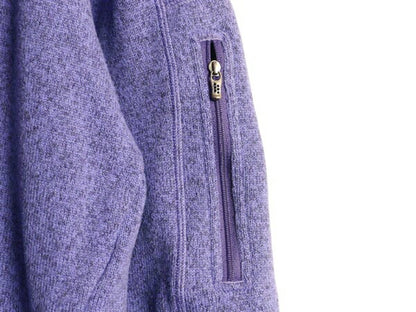 パタゴニア ベターセーター ハーフジップ レディース L 古着 14年製 Patagonia アウトドア フリース ジャケット プルオーバー ブルゾン 紫